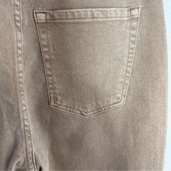 New Wild Fable High-Rise Straight Light Brown Wash Distressed Jeans Size 2 - Picture 14 of 17